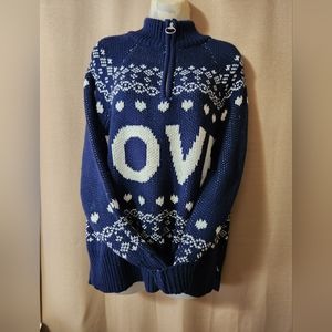 NWT- AERIE fairisle sweater